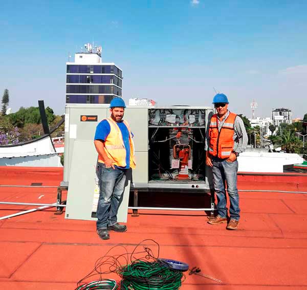 instalacion de sistemas de ventilacion HVAC aire acondicionado y calefaccion